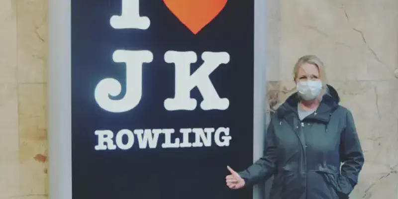 I ❤️ JK Rowling poster